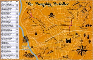Pumpkin Pedaller '14 Route