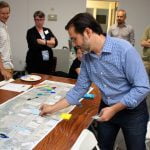 Tony Garcia during public meeting in Avl