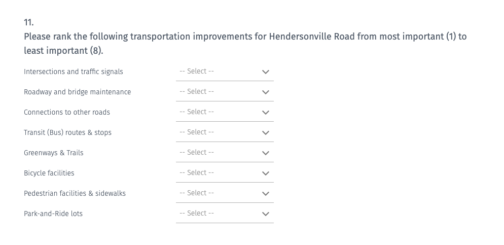 ncdot standard notes