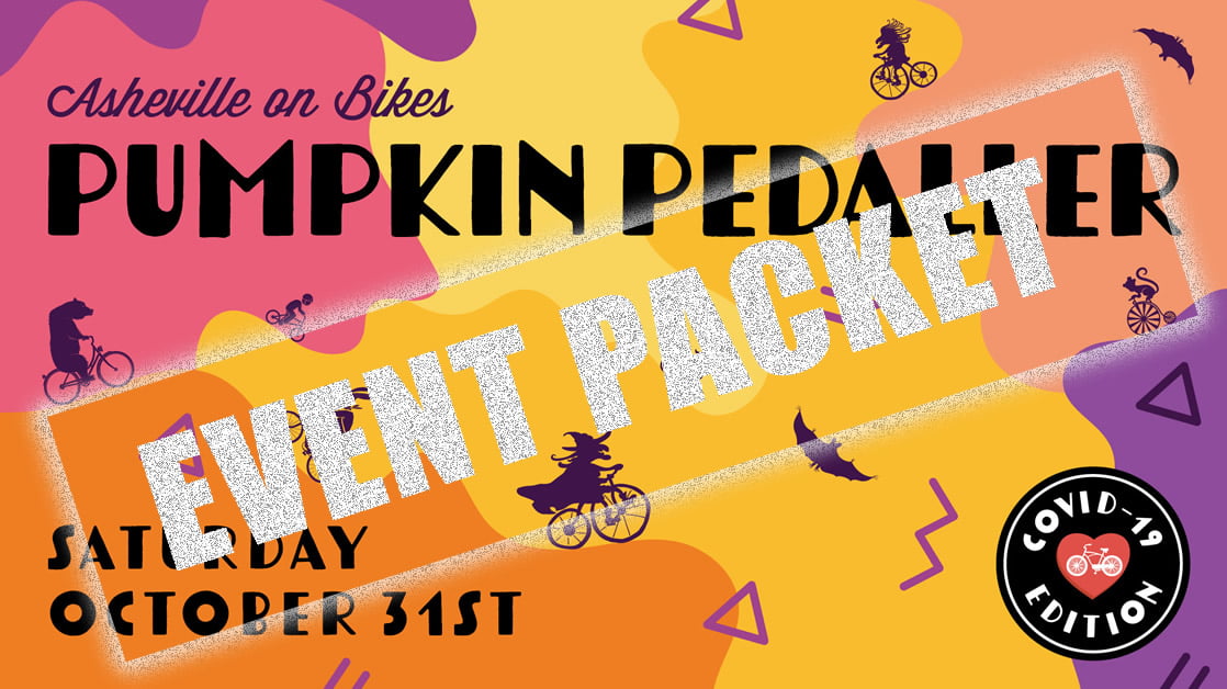 Pumpkin Pedaller bicycle ride event packet