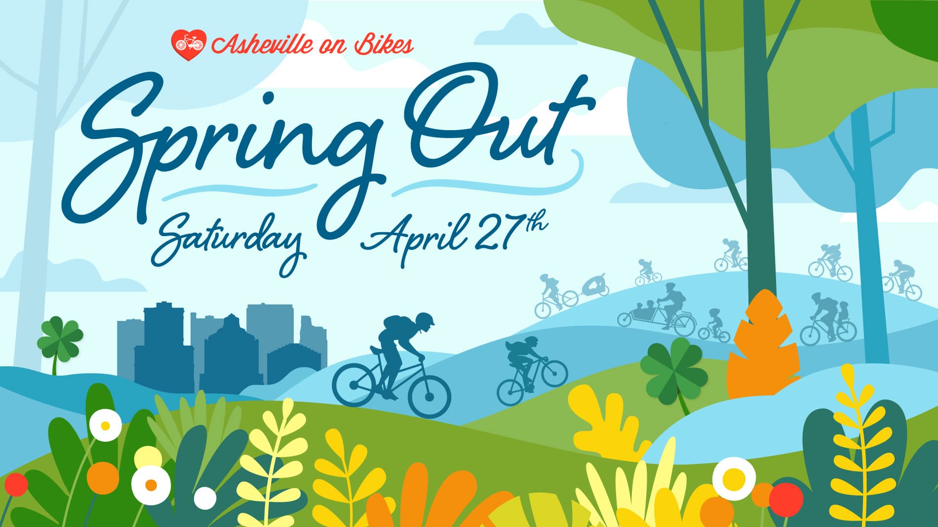 Spring Out - Asheville On Bikes