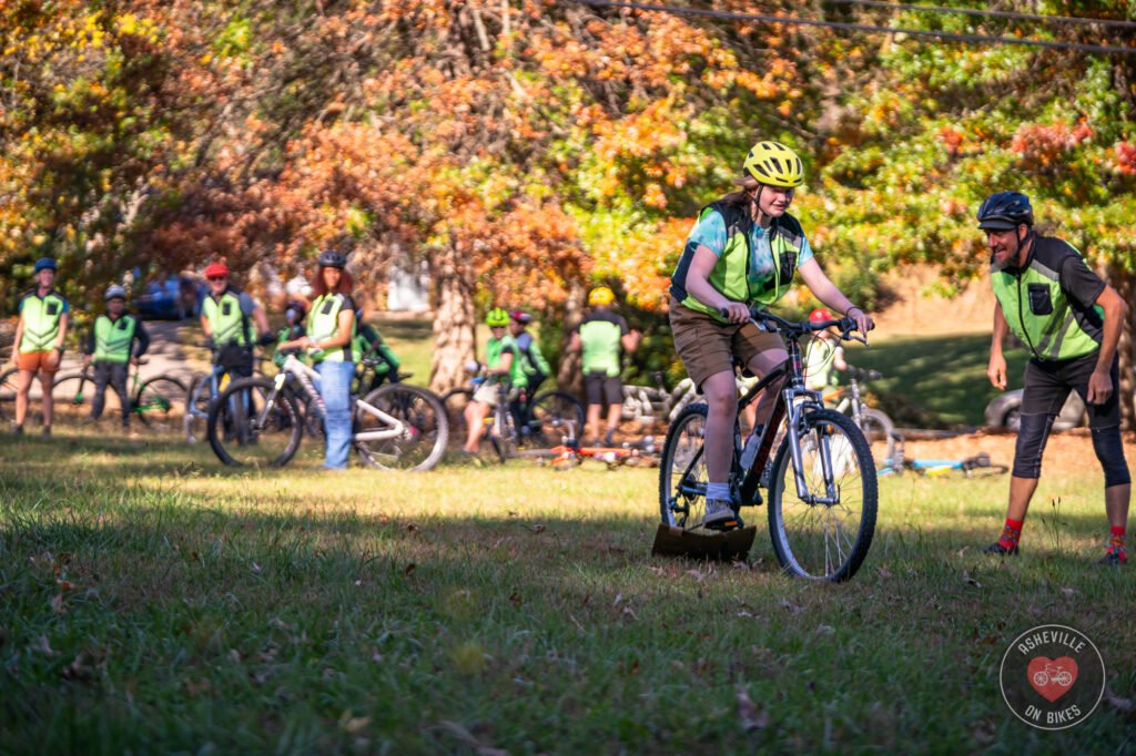 Asheville on Bikes (AOB) pop up park event