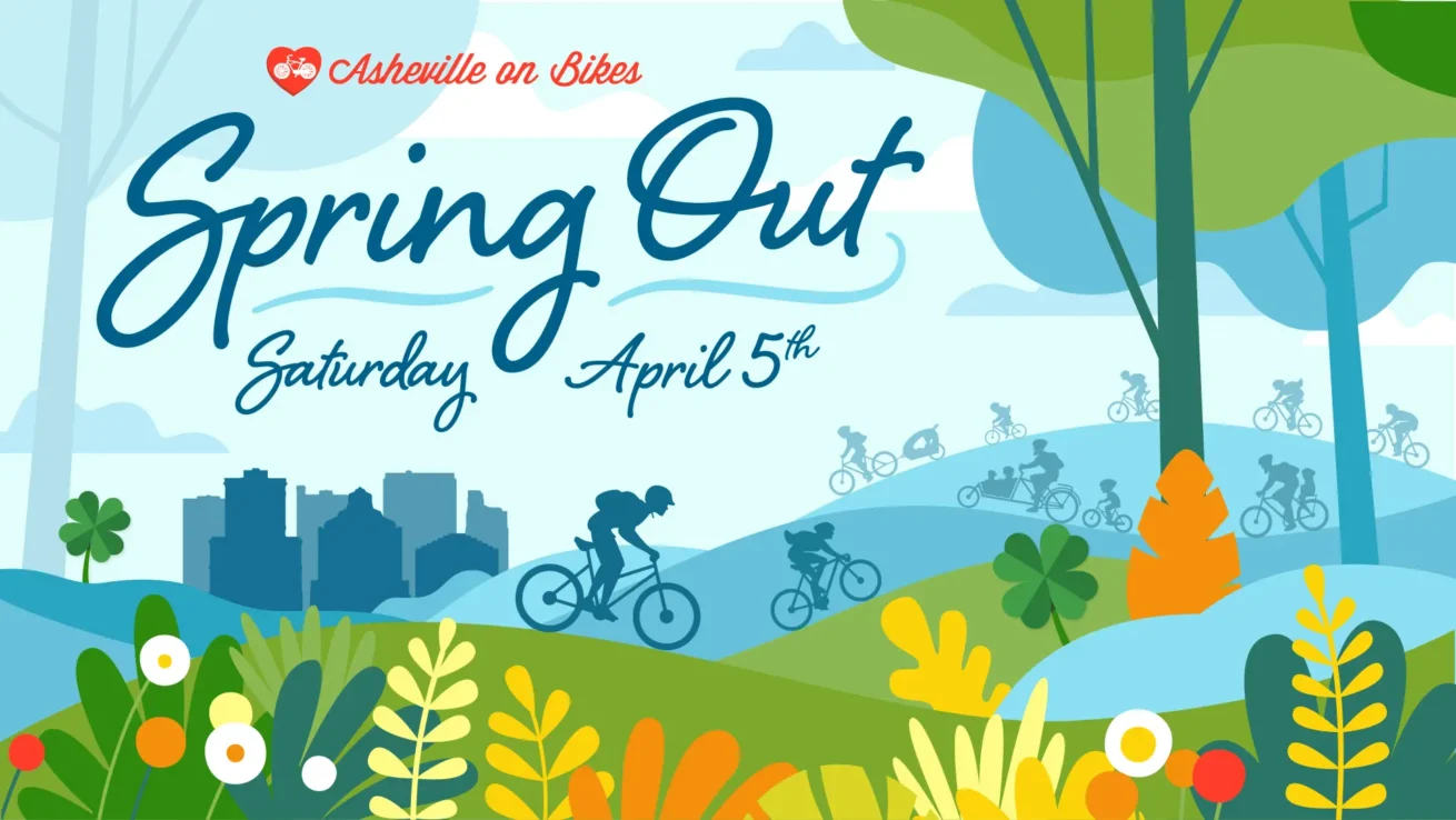 Asheville on Bikes, Spring Out 2025, Saturday, April 5th