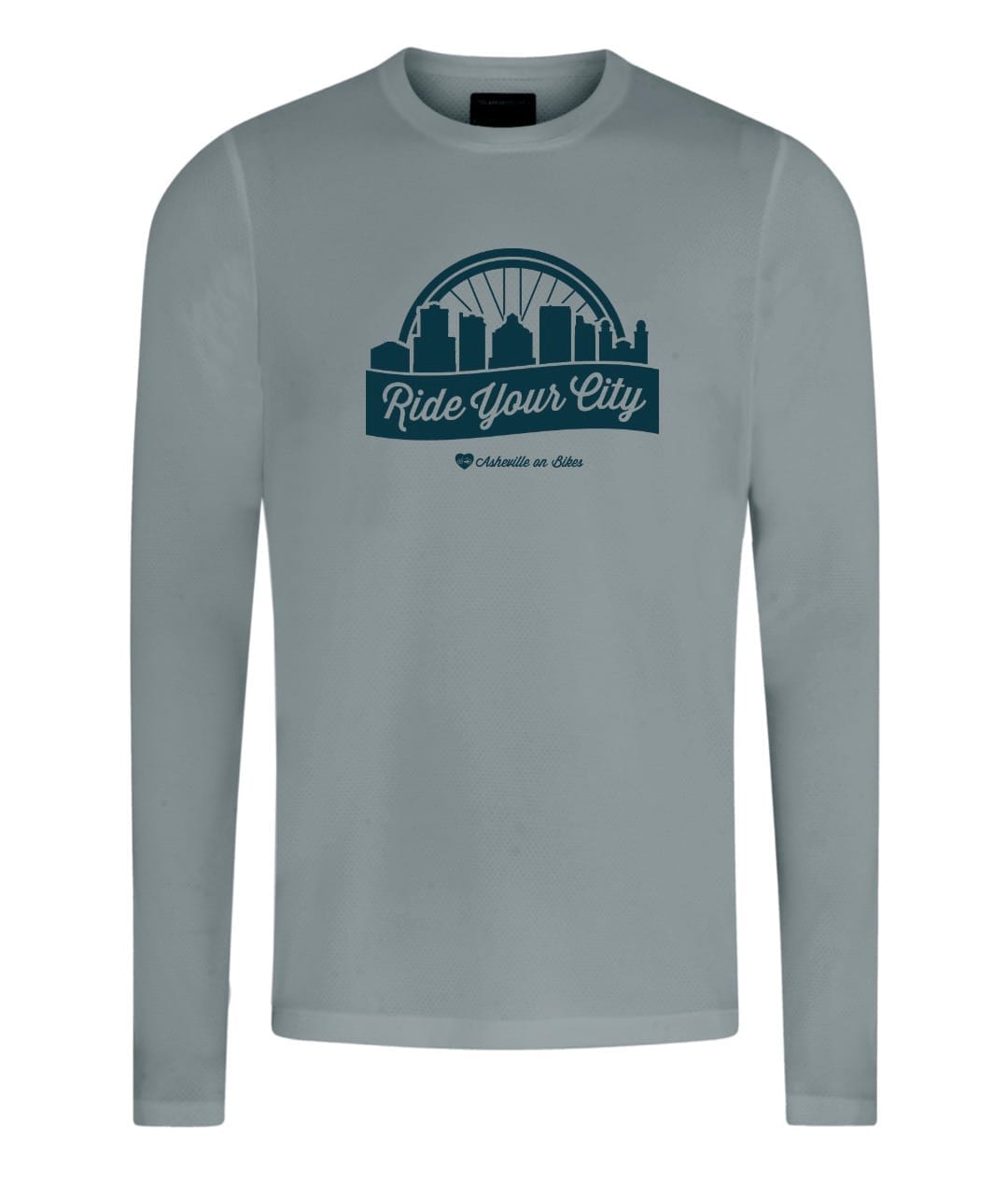 Asheville on Bikes - Ride Your City Long-sleeve Tee