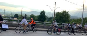 Ride of Silence in Asheville, NC