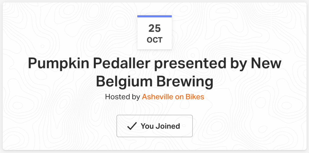 Pumpkin Pedaller RWGPS